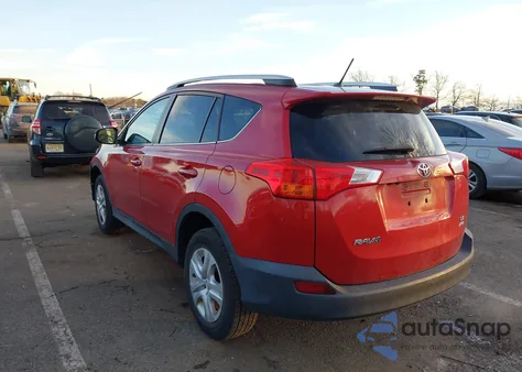 2013 Toyota Rav4 Le from USA, damaged, VIN 2T3BFREV5DW013148